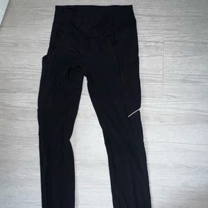 Lululemon leggings black inseam 23 size 2